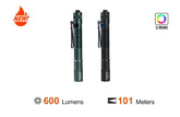 ACEBEAM Pokelit 2*AA Nichia 519A 5000K CRI90 600lm AA LED Flashlight